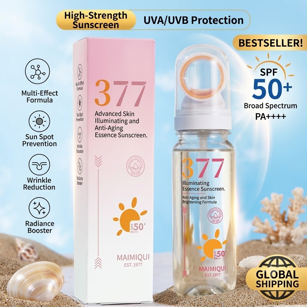 Spf 50 Waterproof Sunscreen - MAIMIQI 90g 377 Wybielający Spray Przeciwsłoneczny