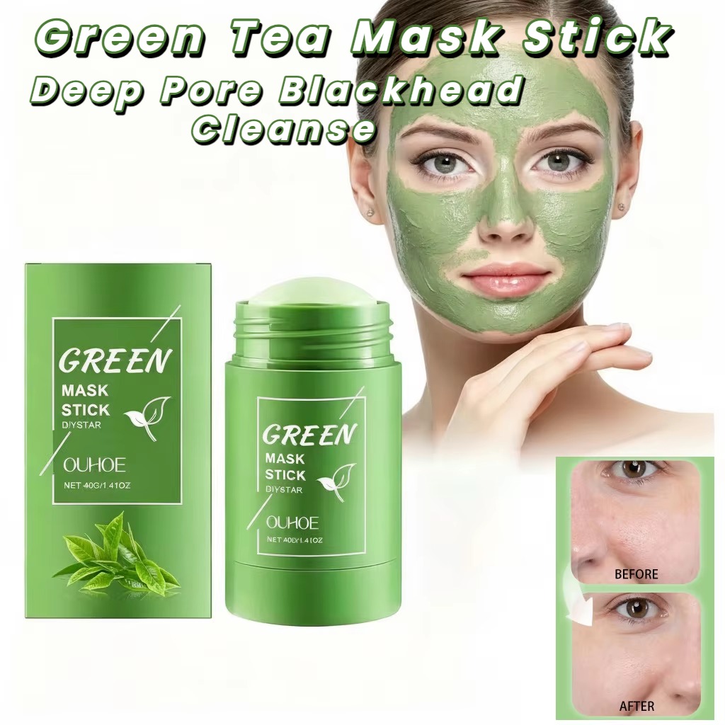 Green Tea Cleansing Clay Mask - Maseczka w sztyfcie z zieloną herbatą