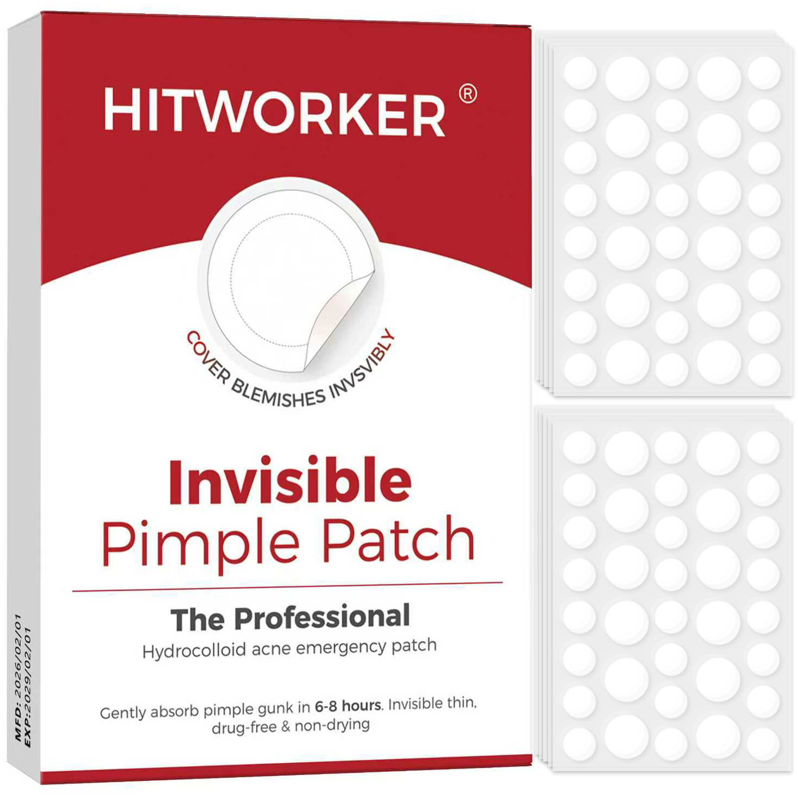 Hydrocolloid Pimple Patch - 36/360 sztuk hydrokoloidowych plastry na trądzik