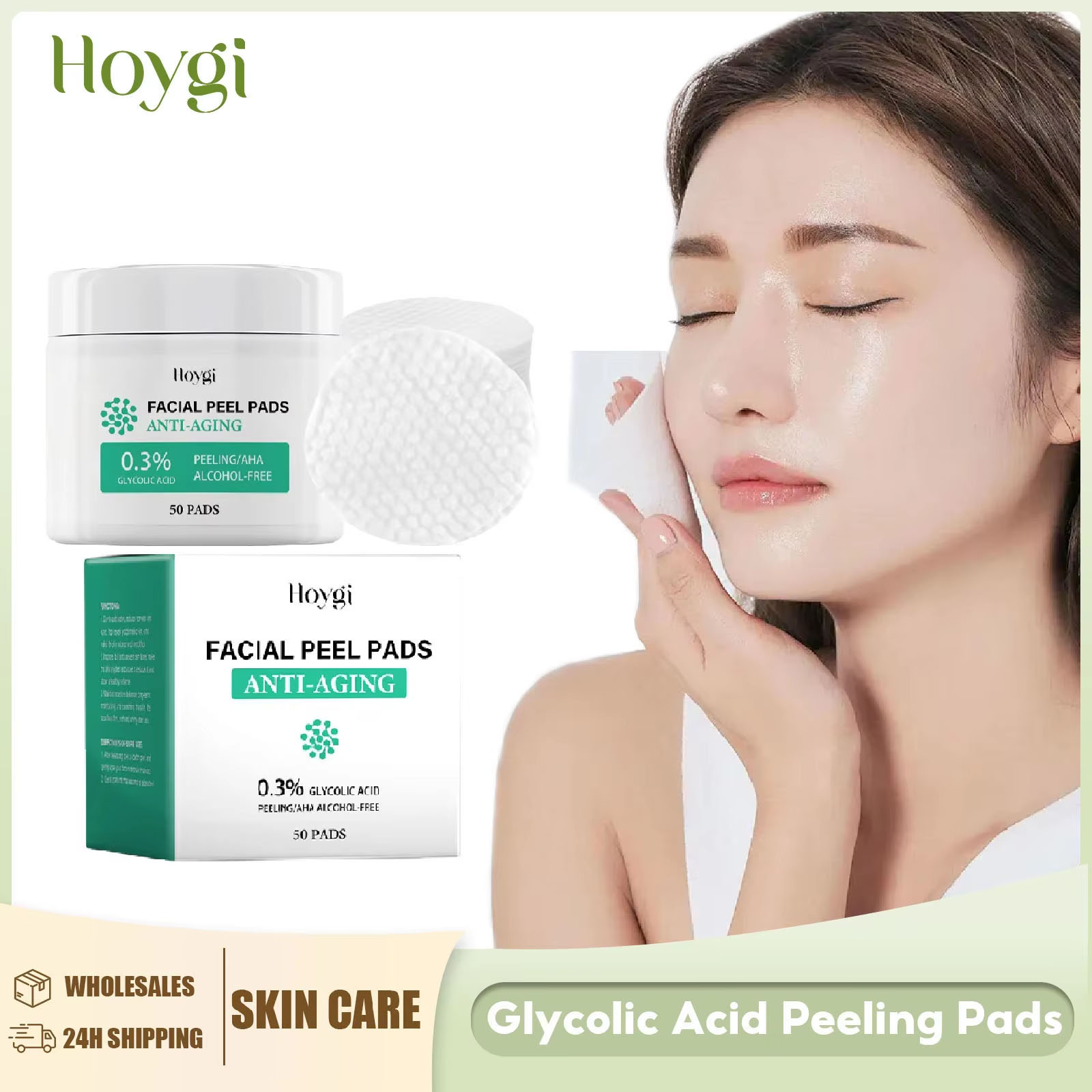 Salicylic Acid Blackhead Remover - Kwas glikolowy płatki kosmetyczne zmniejszają pory
