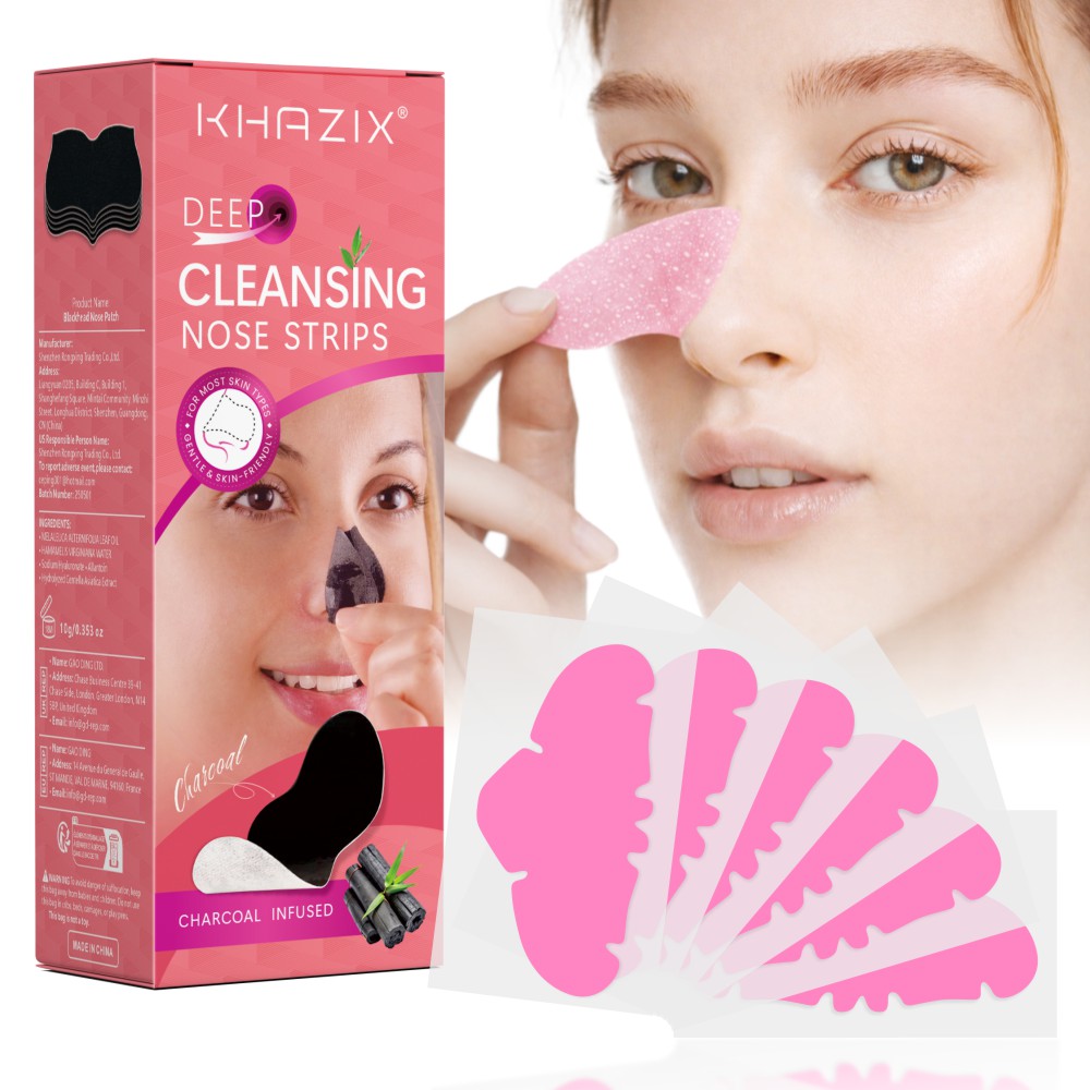 Salicylic Acid Blackhead Remover - 10/25/50 SZT. Różowe Hydrokoloidowe Paski na