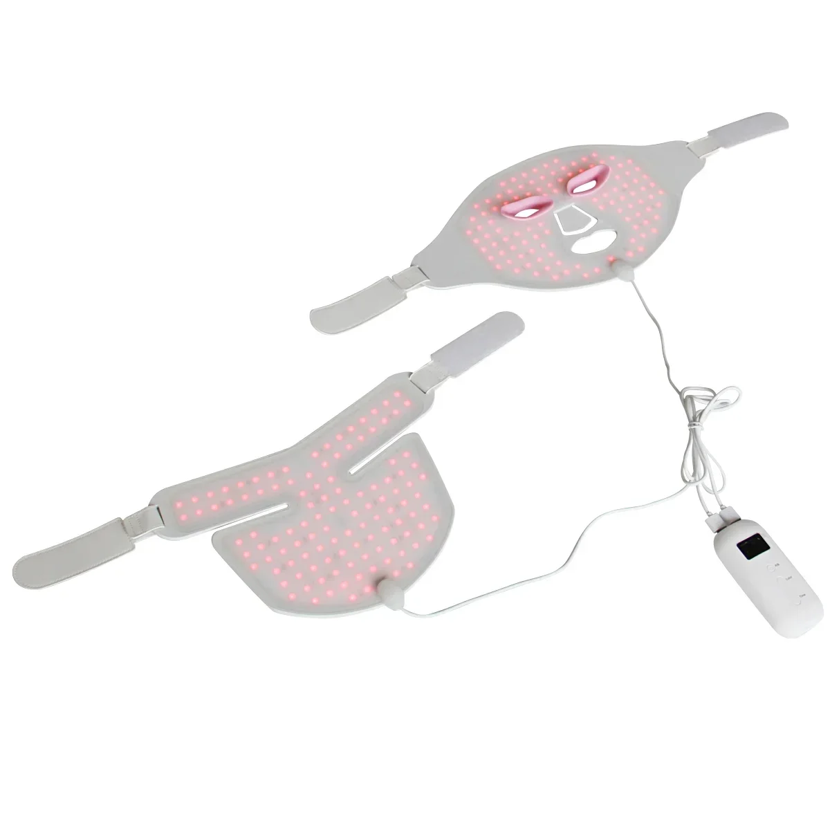 Led Light Therapy Face Mask - Ideatherapy Red Therapy Silikonowa Maska LED