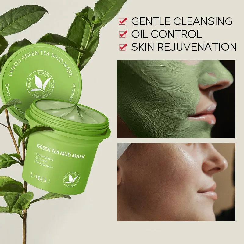 Green Tea Cleansing Clay Mask - Maska z zielonej herbaty i glinki