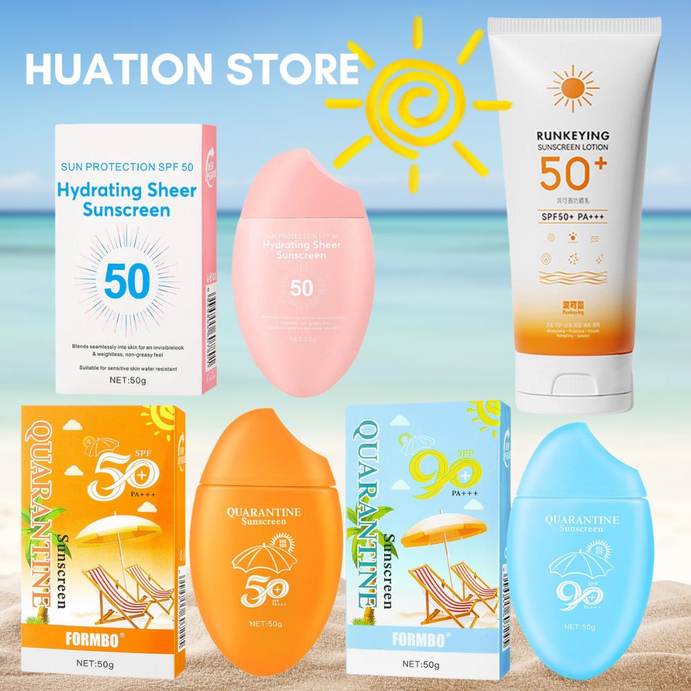 Spf 50 Waterproof Sunscreen - 50g krem ​​do opalania twarzy SPF50