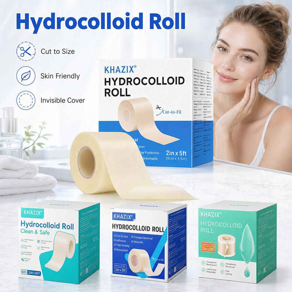 Hydrocolloid Pimple Patch - 1 rolka hydrokoloidowych plastrów na trądzik,