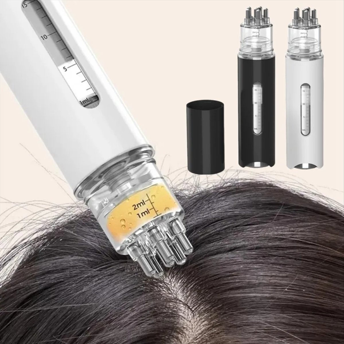 Hair Care - *Aplikator do skóry głowy X07A, grzebień