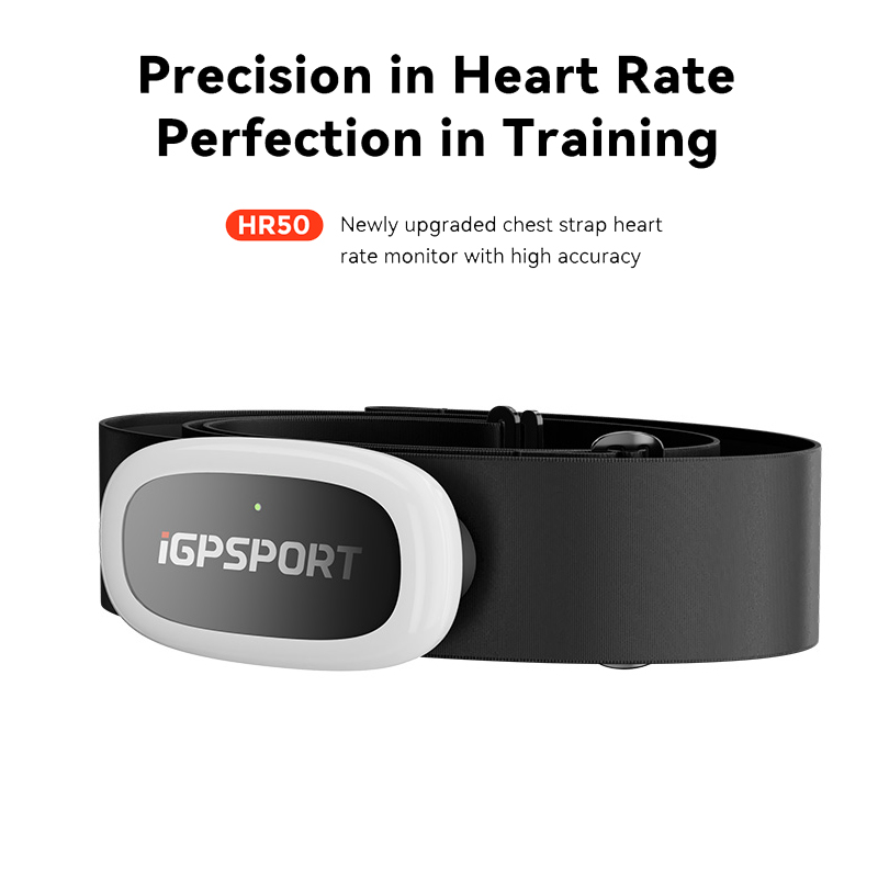 Health Monitors - iGPSPORT HR50 Czujnik Tętna Komputer Rowerowy