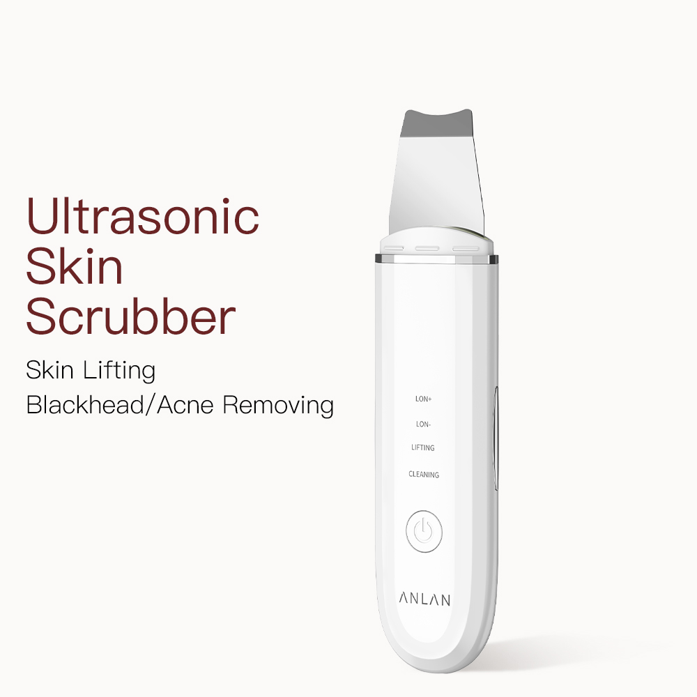 Led Light Therapy Face Mask - ANLAN ultradźwiękowe urządzenie do oczyszczania twarzy,