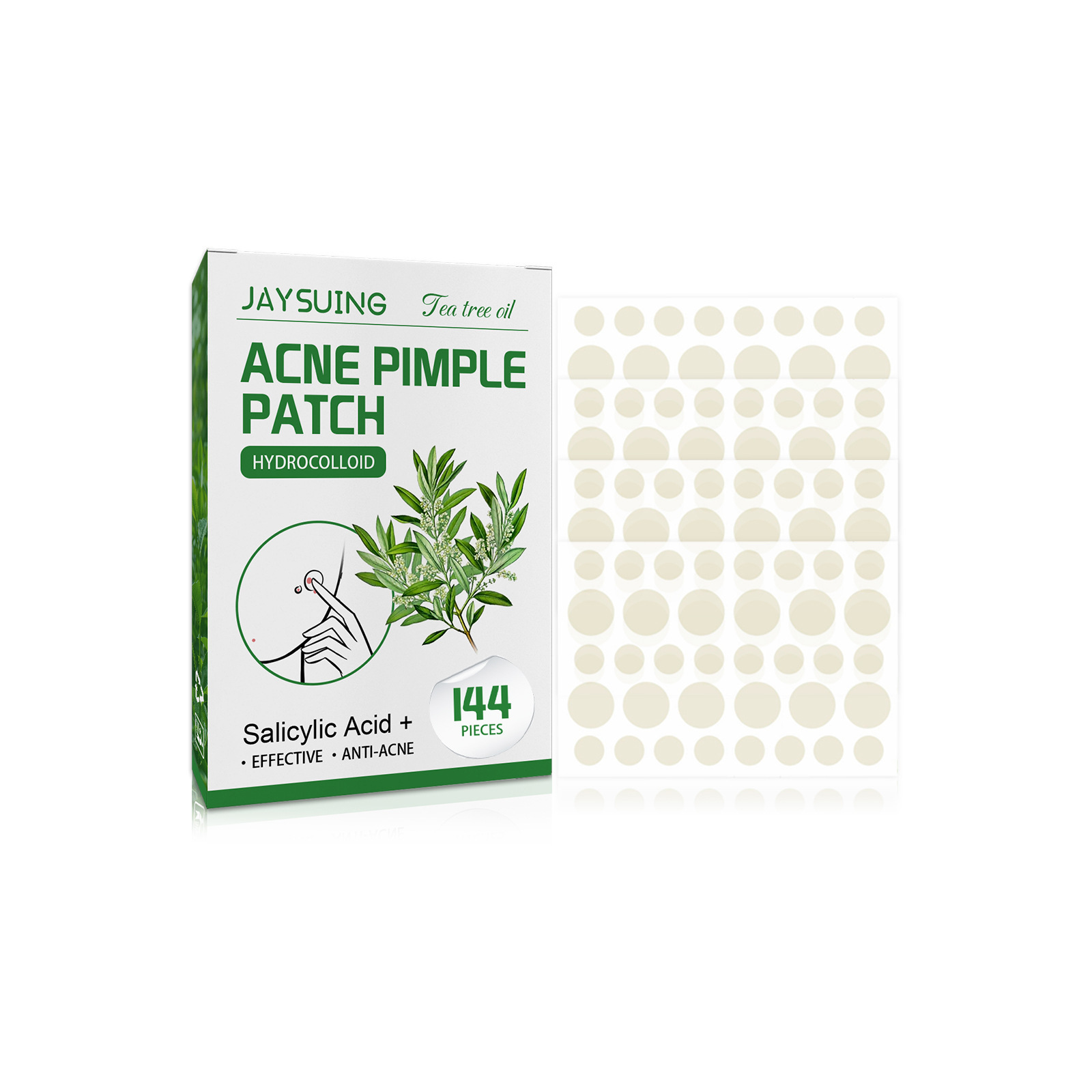 Hydrocolloid Pimple Patch - Plastry hydrokoloidowe na trądzik - pochłaniają