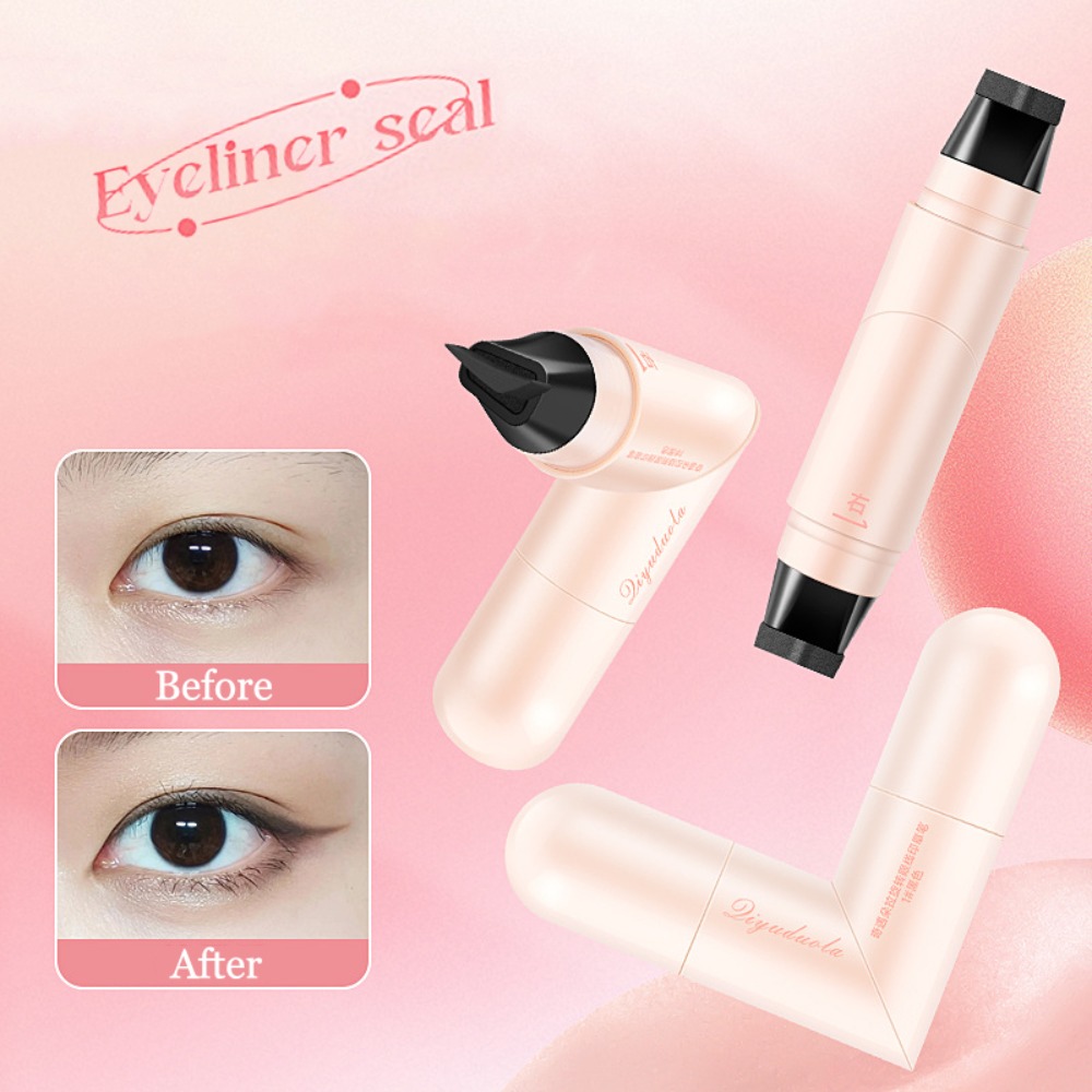 Waterproof Liquid Eyeliner Pen - 2 szt. Matowy obrotowy eyeliner w