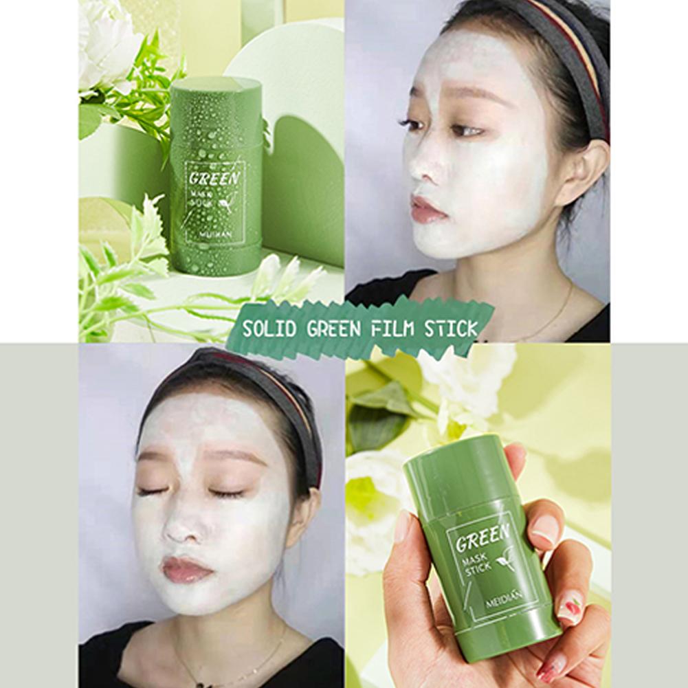 Green Tea Cleansing Clay Mask - Maseczka w sztyfcie z zieloną herbatą,
