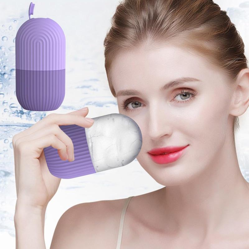 Face Ice Roller Puffiness - Wałek do masażu twarzy z lodem,