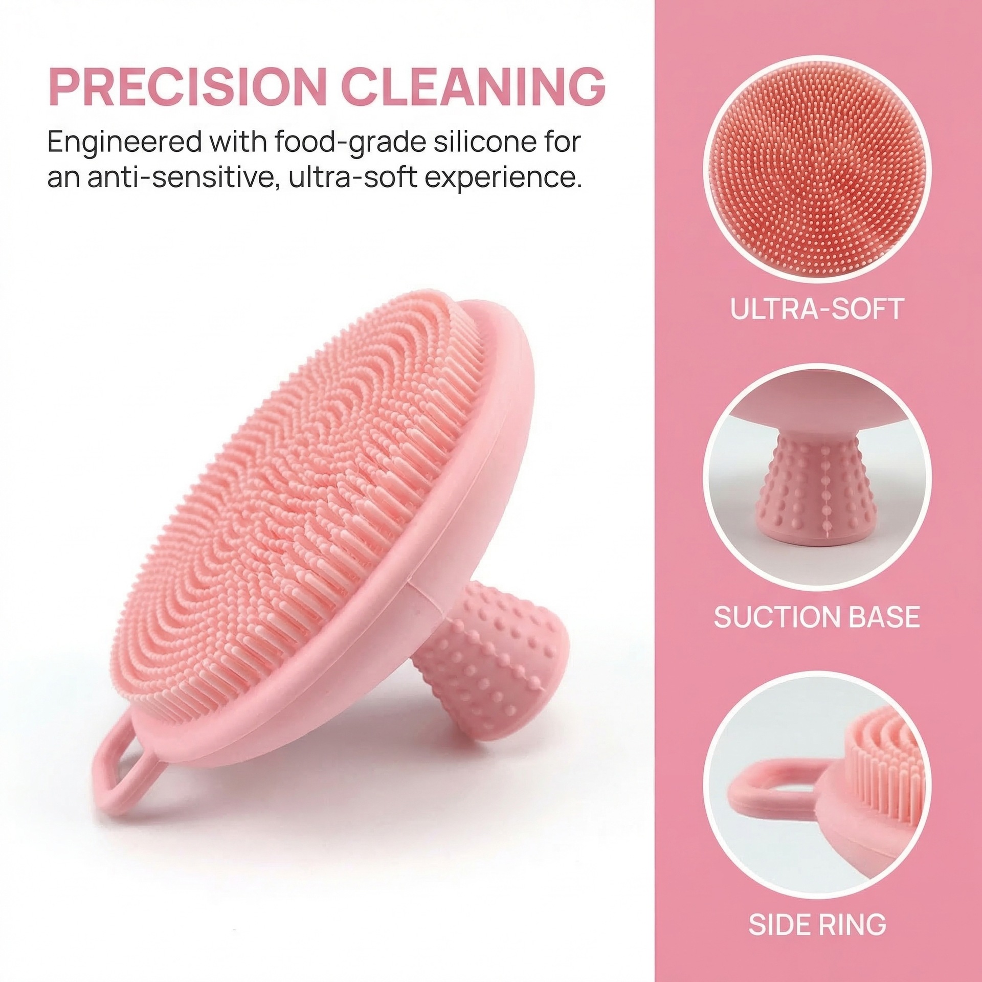 Silicone Face Scrubber Electric - Silikonowa szczoteczka do mycia twarzy, szczoteczka