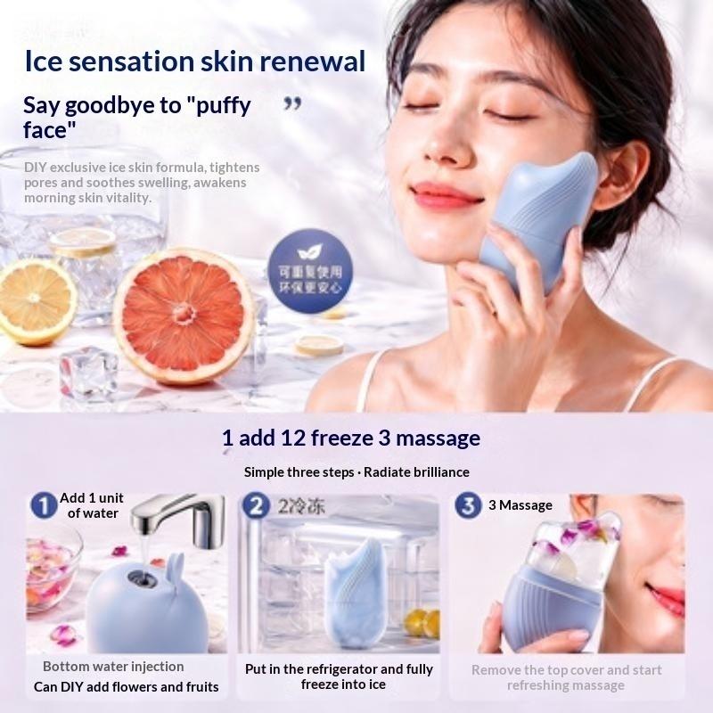 Wielorazowy silikonowy wałek d – Face Ice Roller Puffiness recenzja i cena