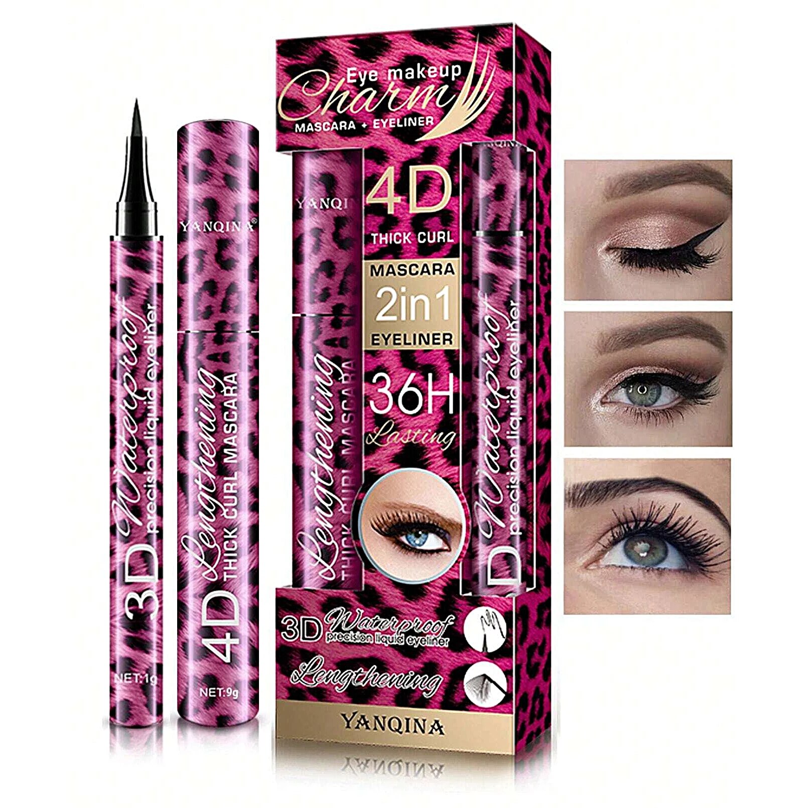 YANQINA płynny eyeliner ołówek – Waterproof Liquid Eyeliner Pen recenzja i cena