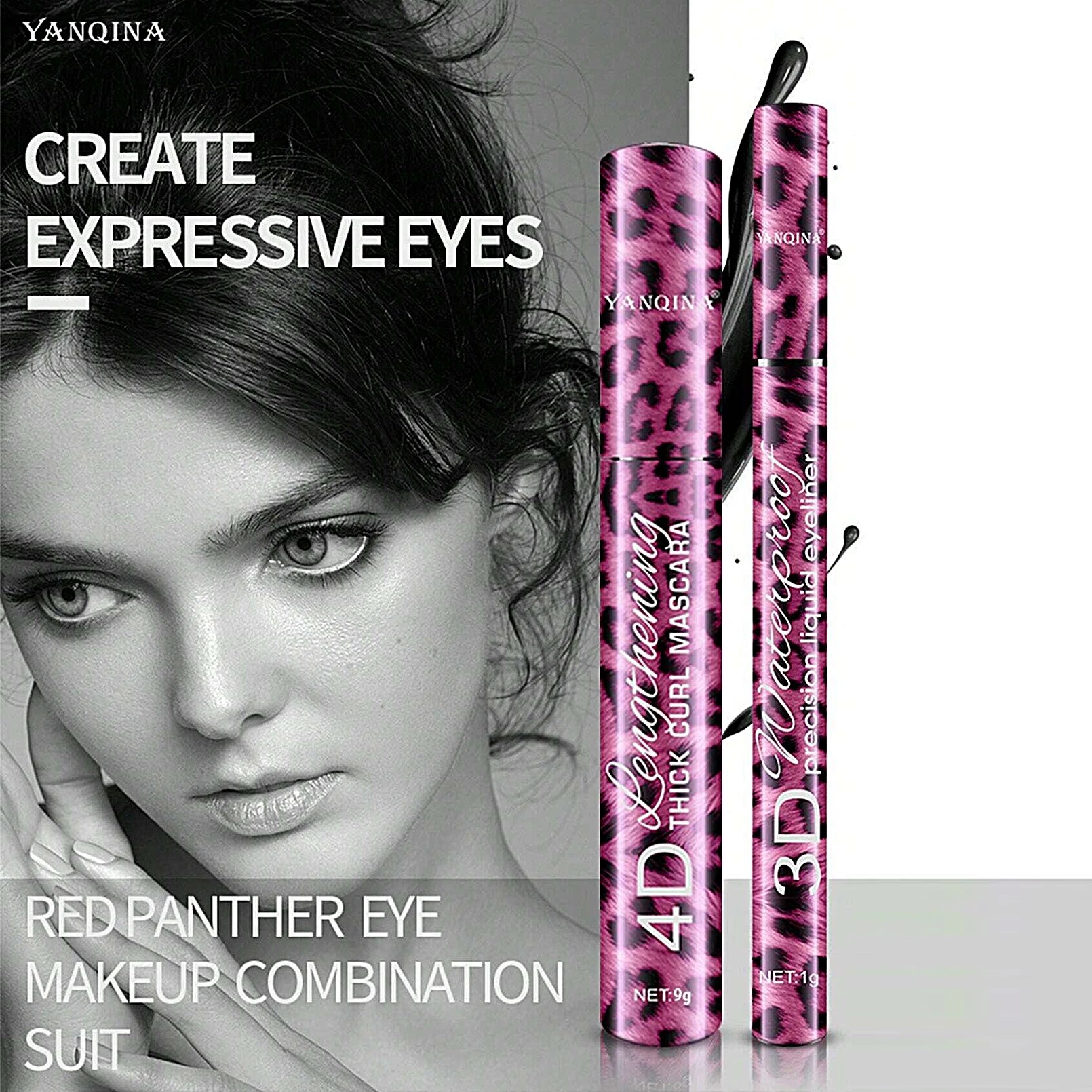 YANQINA płynny eyeliner ołówek – Waterproof Liquid Eyeliner Pen recenzja i cena