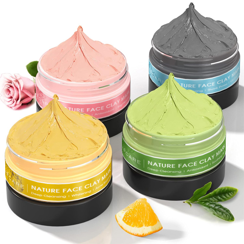 4-częściowy zestaw glinianych  – Green Tea Cleansing Clay Mask recenzja i cena