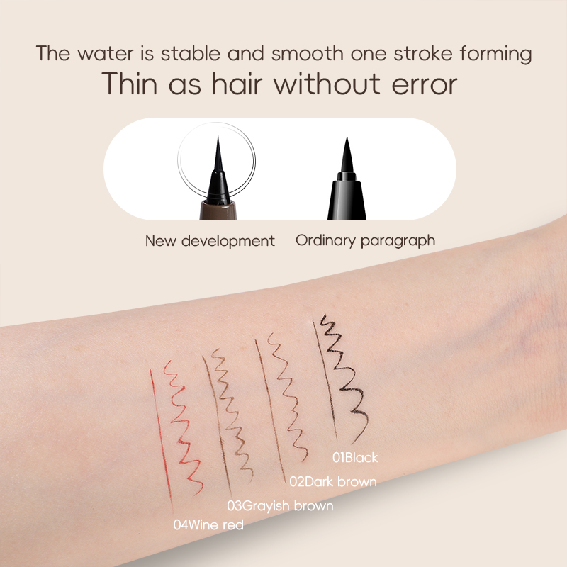 Gładki, bardzo cienki eyeliner – Waterproof Liquid Eyeliner Pen recenzja i cena