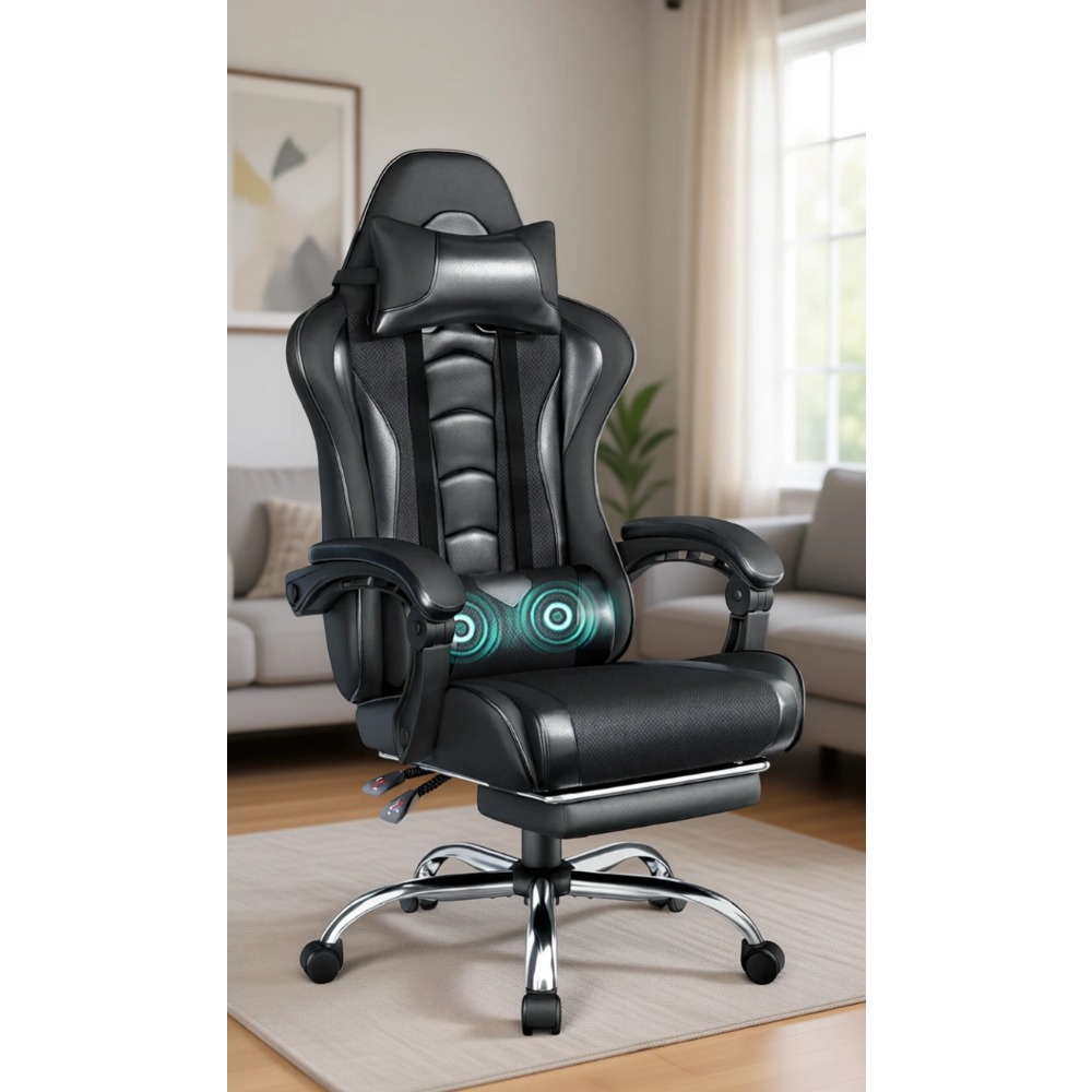 Wygodne krzesło gamingowe z ek – Massage recenzja i cena