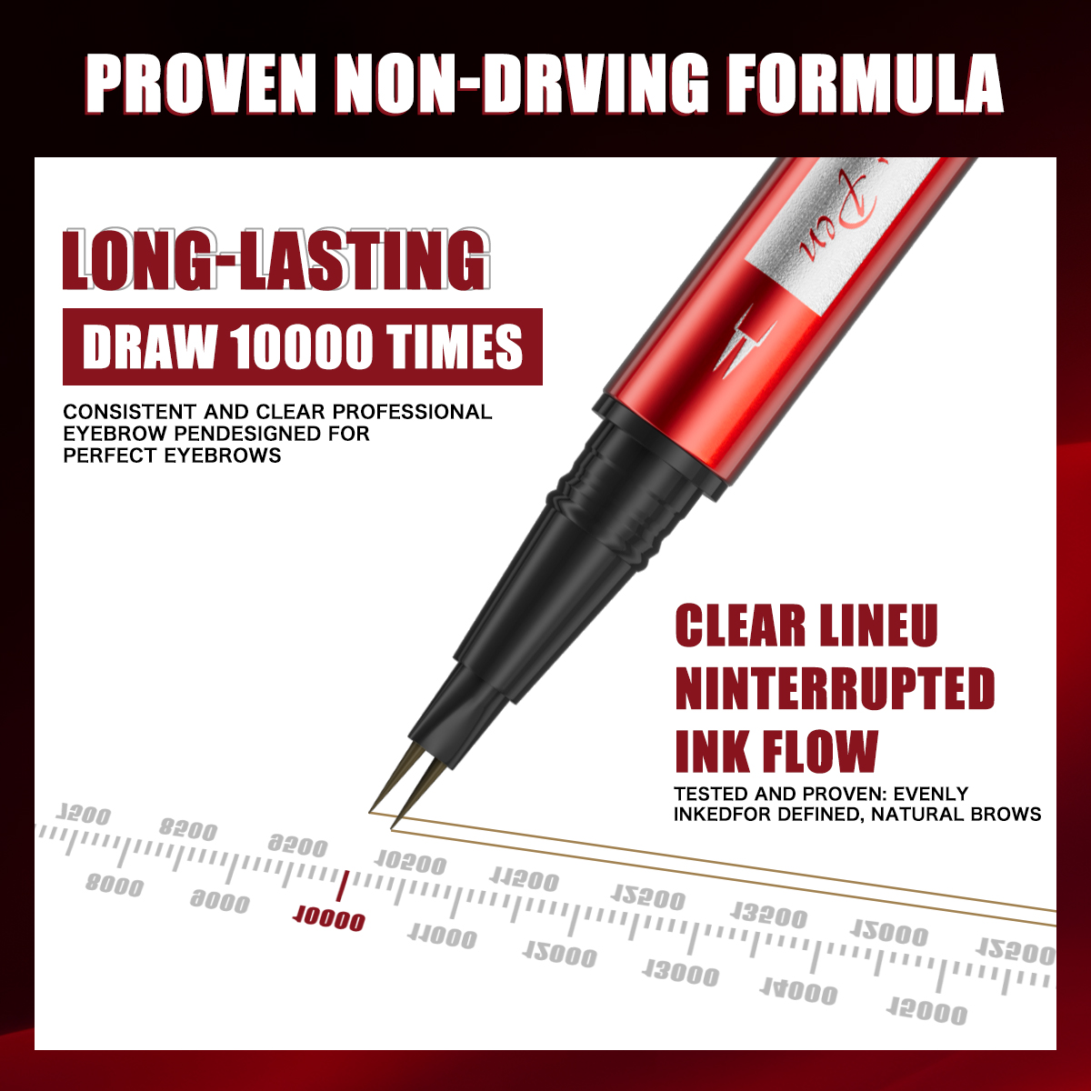 Ultra cienki pisak do brwi, dł – Waterproof Liquid Eyeliner Pen recenzja i cena