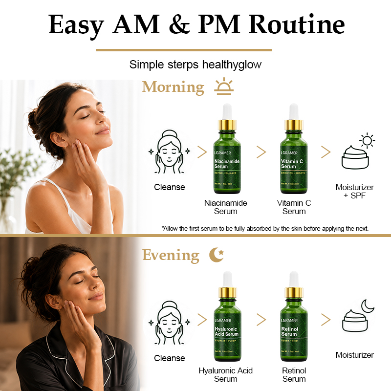 4-częściowy zestaw serum do tw – Niacinamide Pore Shrinking Essence recenzja i cena