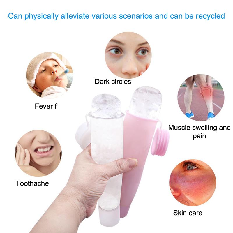 1 szt. silikonowa forma na lód – Face Ice Roller Puffiness recenzja i cena