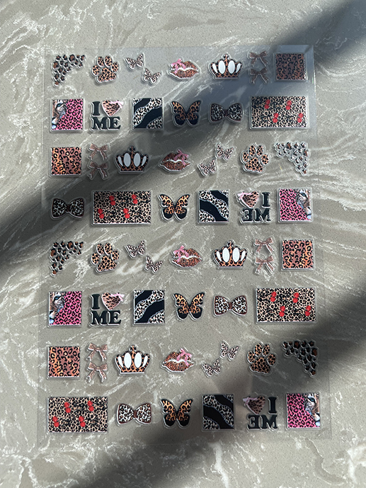 Mini Naklejki PVC z Wzorami Ka – Nail Art recenzja i cena