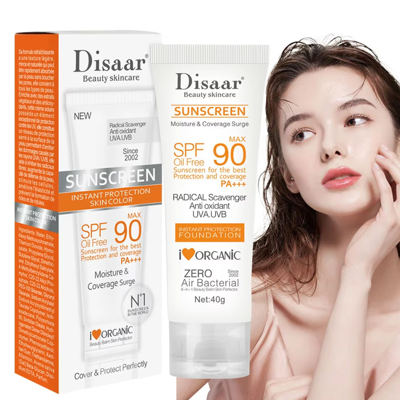 Krem przeciwsłoneczny do twarz – Spf 50 Waterproof Sunscreen recenzja i cena