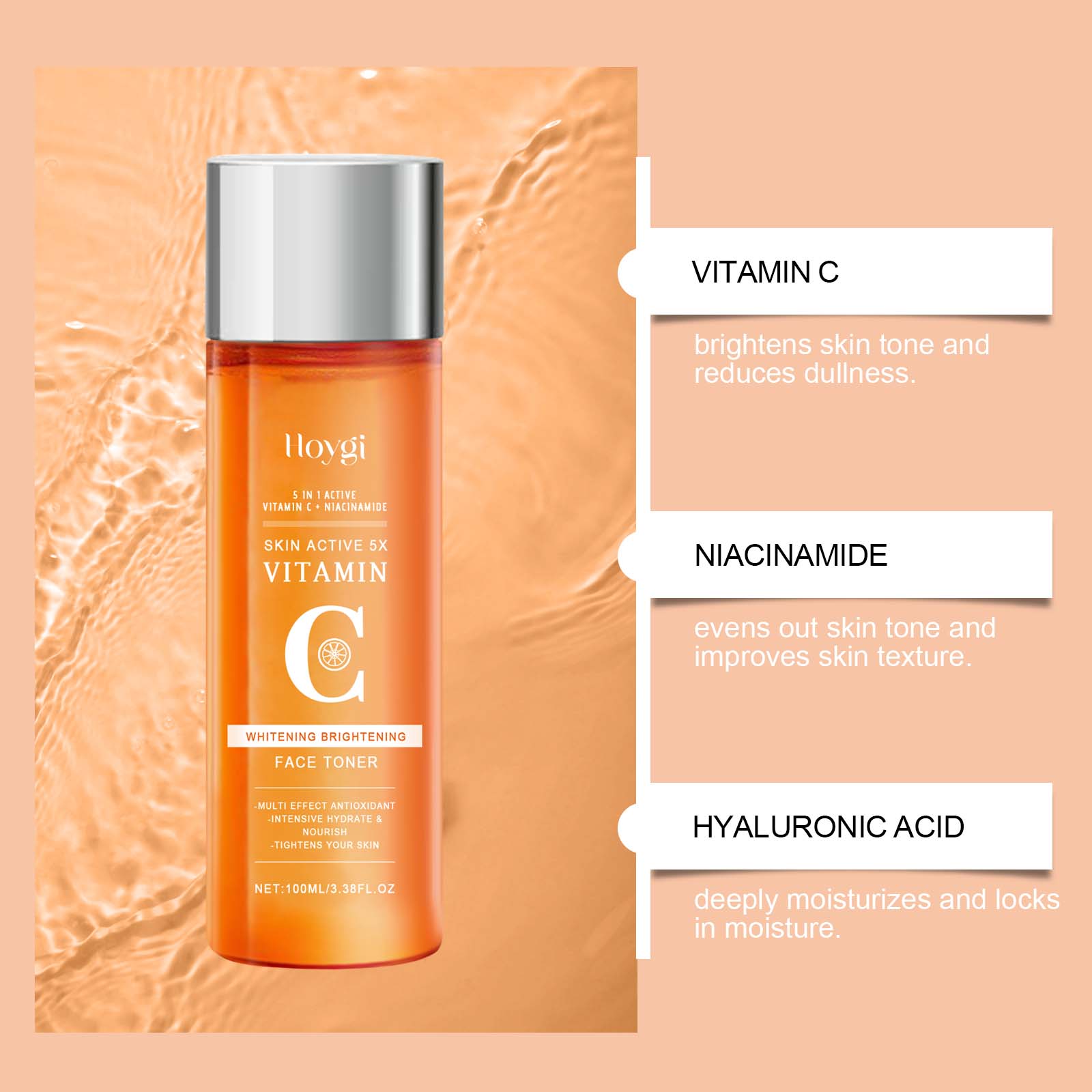 Witamina C Nawilżający tonik N – Niacinamide Pore Shrinking Essence recenzja i cena