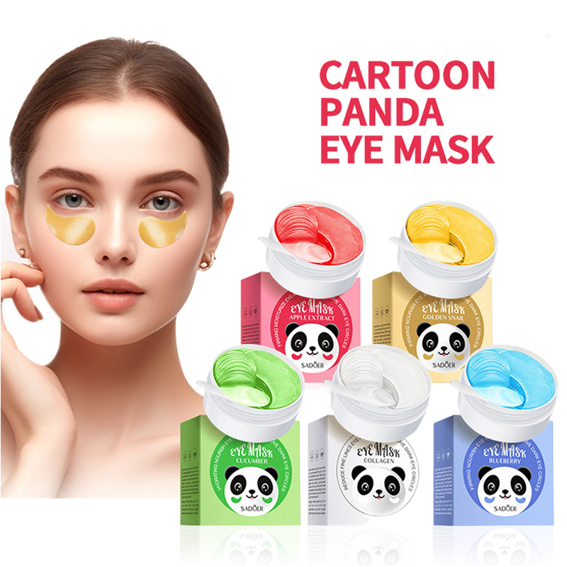 60szt SADOER Crystal Collagen  – Collagen Under Eye Patches recenzja i cena
