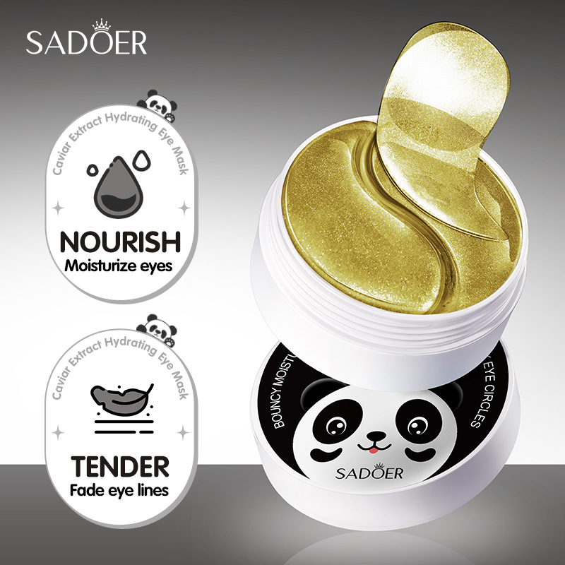 60szt SADOER Crystal Collagen  – Collagen Under Eye Patches recenzja i cena