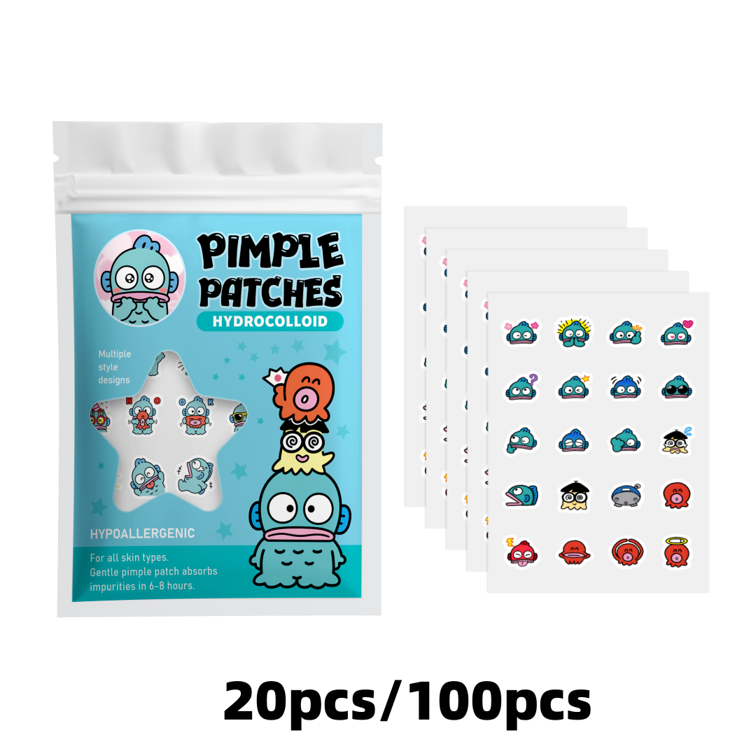 100/20 SZTUK Urocze plastry hy – Hydrocolloid Pimple Patch recenzja i cena