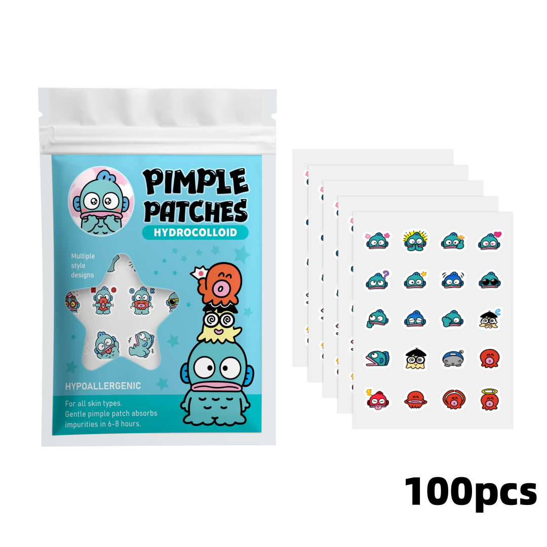 100/20 SZTUK Urocze plastry hy – Hydrocolloid Pimple Patch recenzja i cena