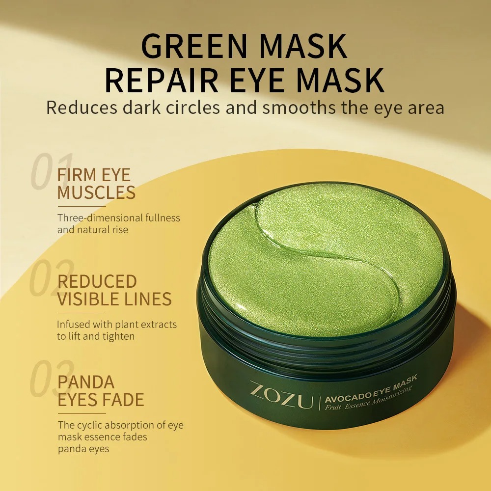 120 sztuk awokado złota kolage – Collagen Under Eye Patches recenzja i cena