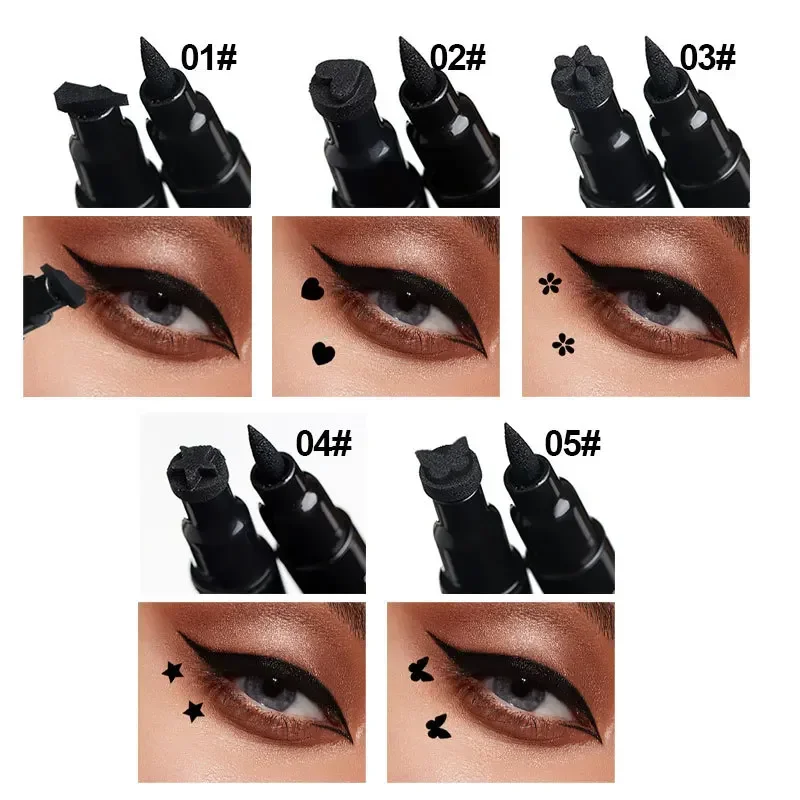 2 w 1 Butterfly Seal Eyeliner  – Waterproof Liquid Eyeliner Pen recenzja i cena