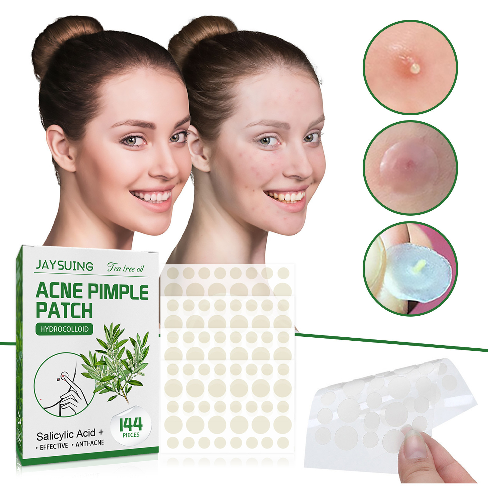 Plastry hydrokoloidowe na trąd – Hydrocolloid Pimple Patch recenzja i cena