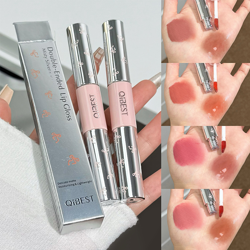 QIBEST Dwustronna Matowa Aksam – Matte Velvet Lip Tint Long Lasting recenzja i cena