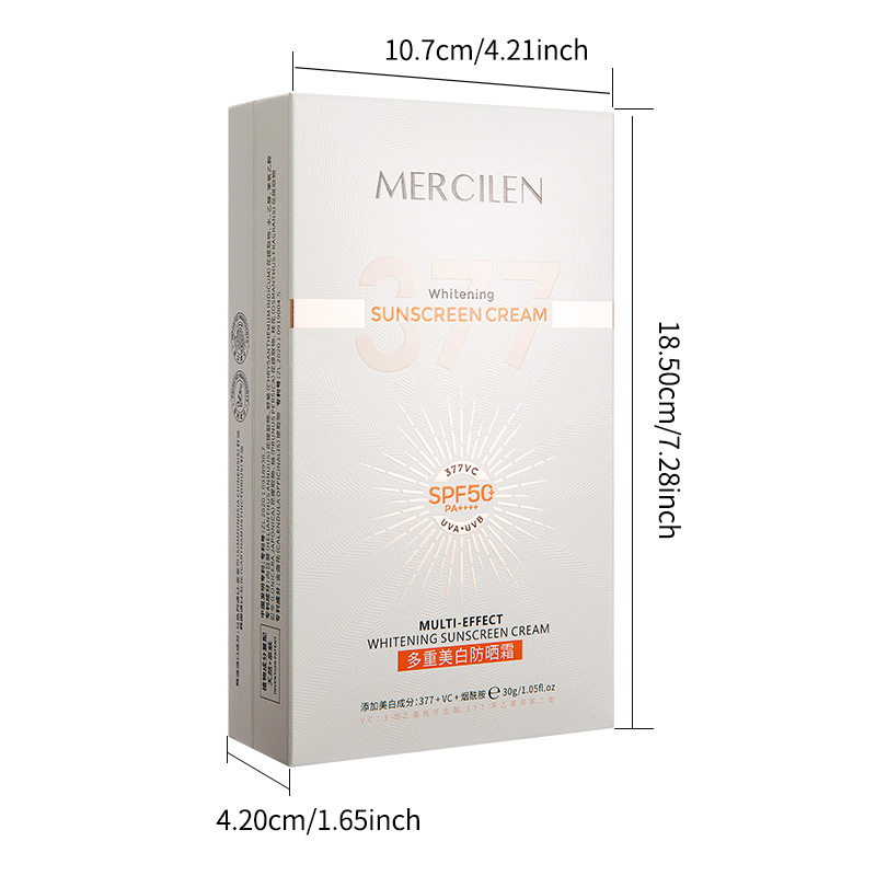 Mercilen Krem przeciwsłoneczny – Spf 50 Waterproof Sunscreen recenzja i cena