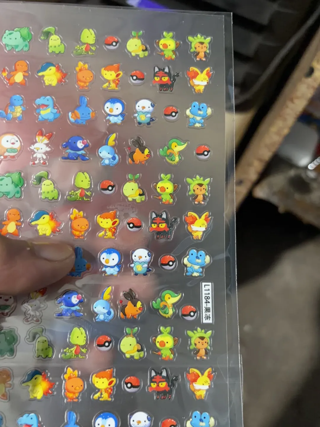 Naklejki na paznokcie Pokémon  – Nail Art recenzja i cena