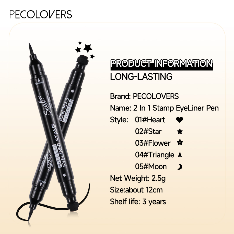 Dwugłowy eyeliner w płynie z s – Waterproof Liquid Eyeliner Pen recenzja i cena