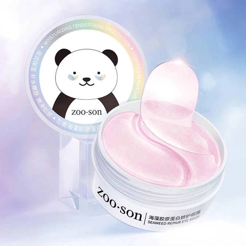 60 szt. Złote Kryształowe Kola – Collagen Under Eye Patches recenzja i cena