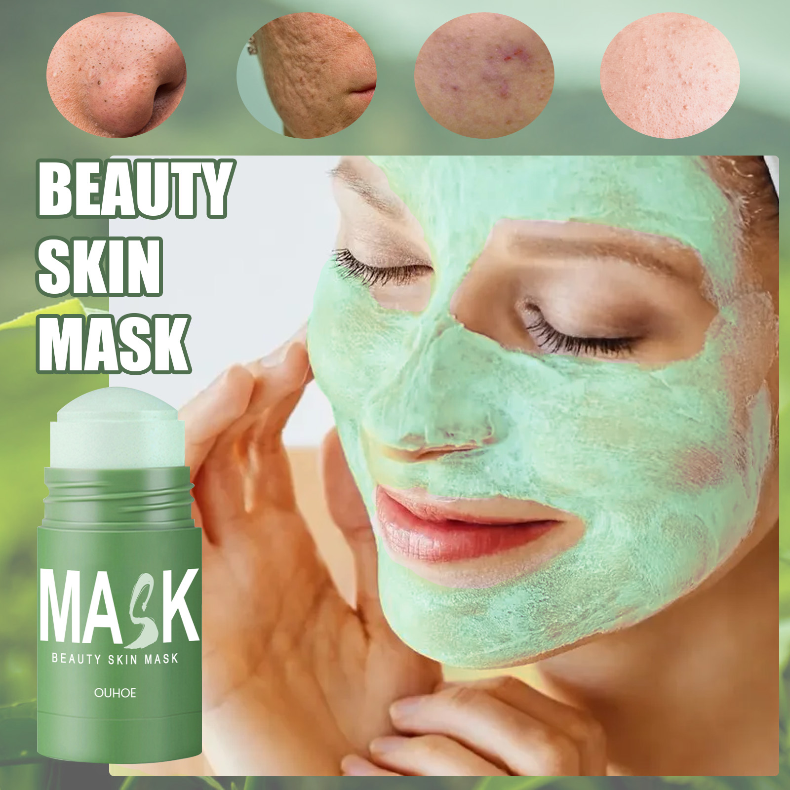 Maseczka w sztyfcie z zieloną  – Green Tea Cleansing Clay Mask recenzja i cena